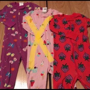 2 pairs of Hanna Andersson jammies, size 12-18mo